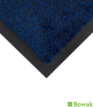 COBAwash Washable Doormat Blue