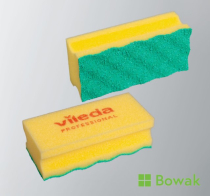 Vileda Sponge Scourer Yellow