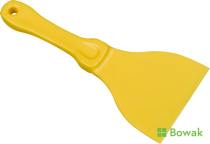 Hygiene Scraper Plastic 11cm Yellow
