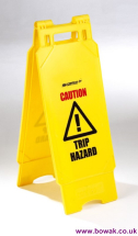 Folding Safety Sign - Trip Hazard