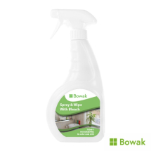 Bowak Spray & Wipe With Bleach