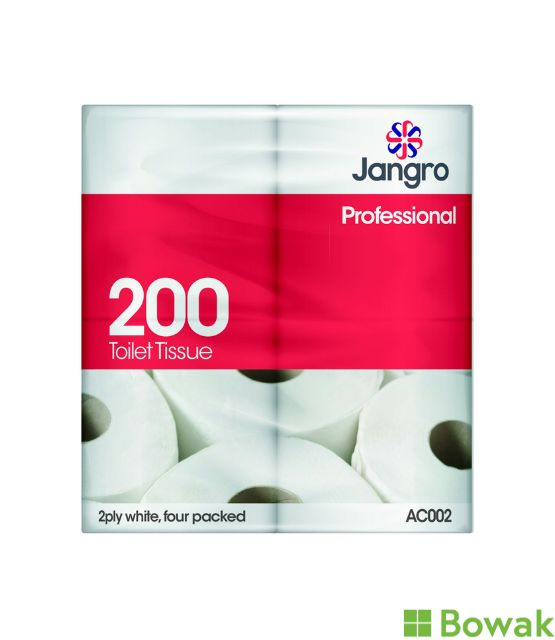 Jangro 200 Toilet Rolls Jangro 200 Toilet Rolls