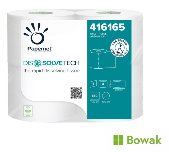 Dissolve Tech Pure 1 ply Toilet Roll Dissolve Tech Pure 1 ply Toilet Roll