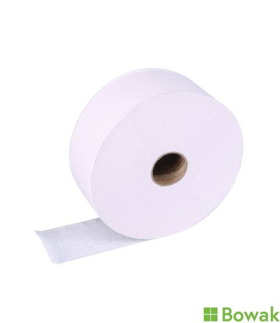 Jangro Jumbo 400m Toilet Roll 60mm core Jangro Jumbo 400m Toilet Roll 60mm core