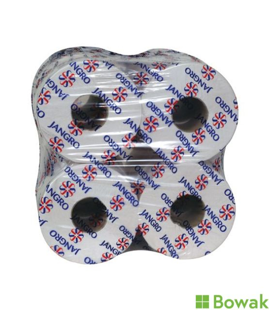 Jangro Mini Jumbo 150m Toilet Roll 76mm core Jangro Mini Jumbo 150m Toilet Roll 76mm core