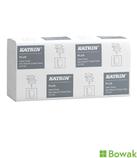 Katrin Plus One Stop M2 EasyFlush Hand Towel White Katrin Plus One Stop M2 EasyFlush Hand Towel White