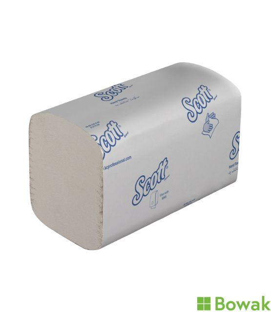 Scott Essential Multifold Hand Towel White 1 ply Scott Essential Multifold Hand Towel White 1 ply
