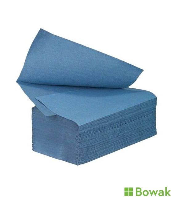 Jangro Hand Towel V-Fold 1ply Blue Jangro Hand Towel V-Fold 1ply Blue