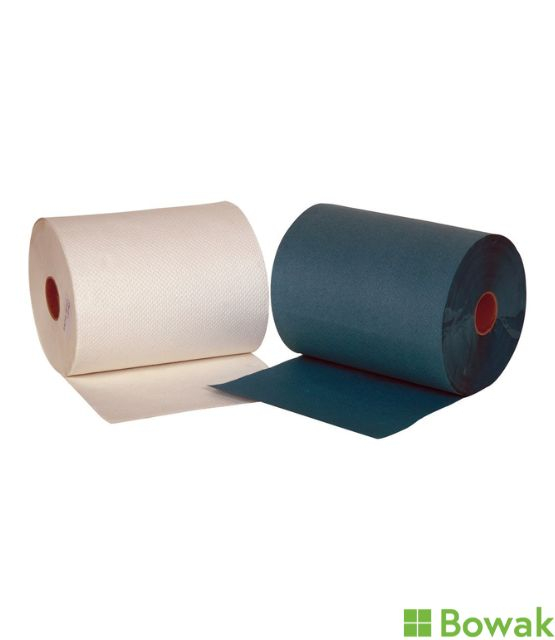 Jangro Roll Towel 1 Ply White Jangro Roll Towel 1 Ply White