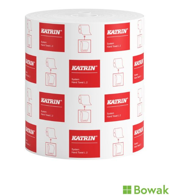 Katrin System Roll Towel Large 2 White 2 Ply Katrin System Roll Towel Large 2 White 2 Ply