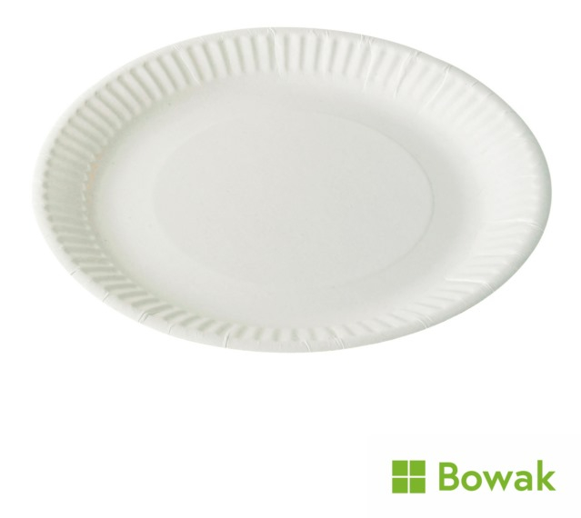 Paper Plate Round White 18cm Paper Plate Round White 18cm
