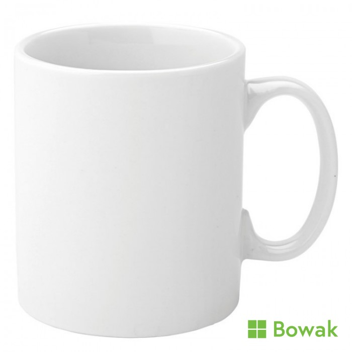 White Porcelain Straight Sided Mug 34cl White Porcelain Straight Sided Mug 34cl