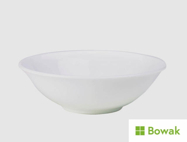 Genware Porcelain Oatmeal Bowl 16cm/6.25Inch White Genware Porcelain Oatmeal Bowl 16cm/6.25Inch White