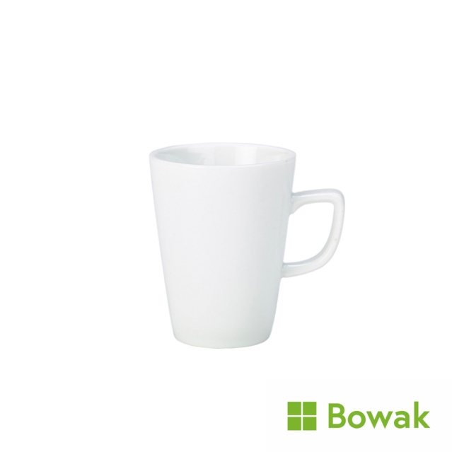 Genware Porcelain Conical Coffee Mug 22cl/7.75oz White Genware Porcelain Conical Coffee Mug 22cl/7.75oz White