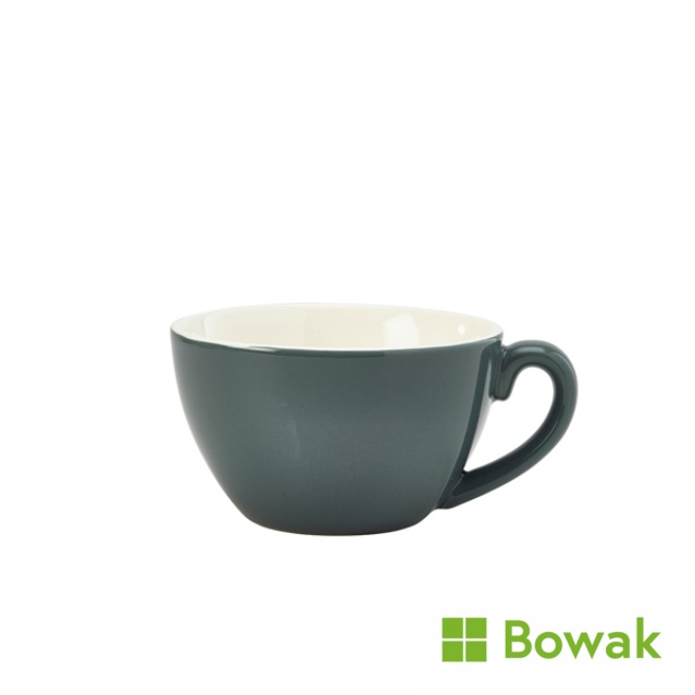 Genware Porcelain Bowl Shaped Cup 34cl/12oz Grey Genware Porcelain Bowl Shaped Cup 34cl/12oz Grey
