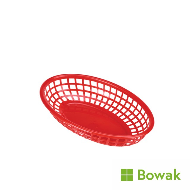 Fast Food Basket Red 23 x 15cm Fast Food Basket Red 23 x 15cm