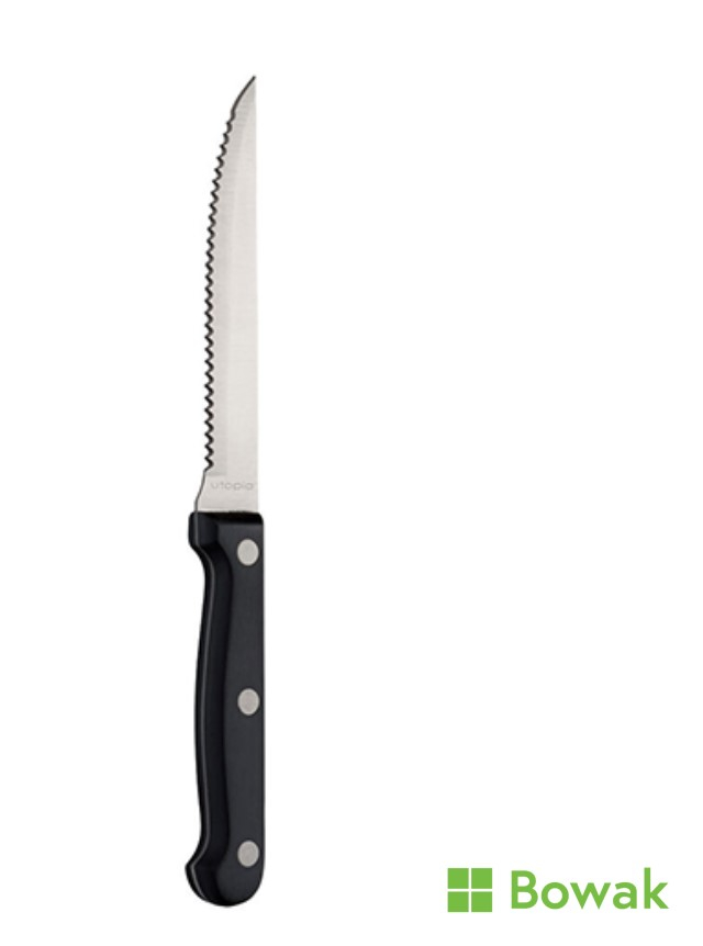 Steak Knife Black Handle Steak Knife Black Handle