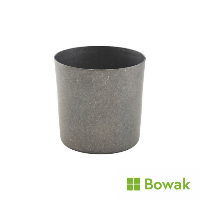 Vintage Steel Serving Cup 42cl 85x85mm Stainless Steel Vintage Steel Serving Cup 42cl 85x85mm Stainless Steel