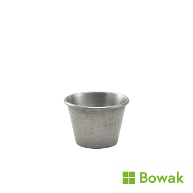 Vintage Steel Ramekin 2.5oz Stainless Steel Vintage Steel Ramekin 2.5oz Stainless Steel