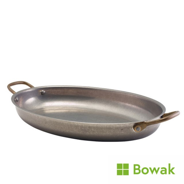 Vintage Oval Dish 59.8oz 34 x 23 x 4cm Stainless Steel Vintage Oval Dish 59.8oz 34 x 23 x 4cm Stainless Steel