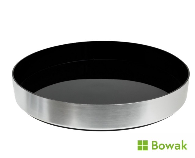 Black Non Slip Walled Tray Black Non Slip Walled Tray