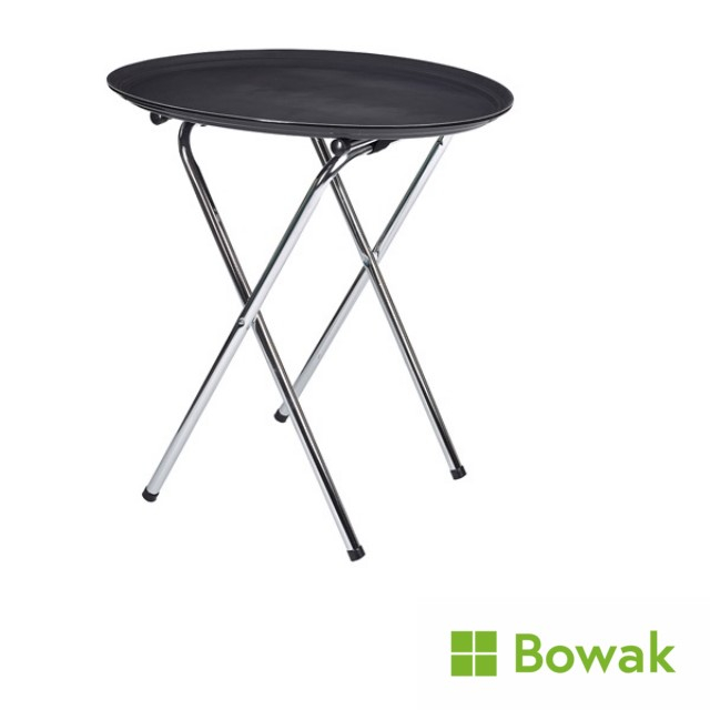 Tray Stand Foldable H79cm x W48cm Tray Stand Foldable H79cm x W48cm