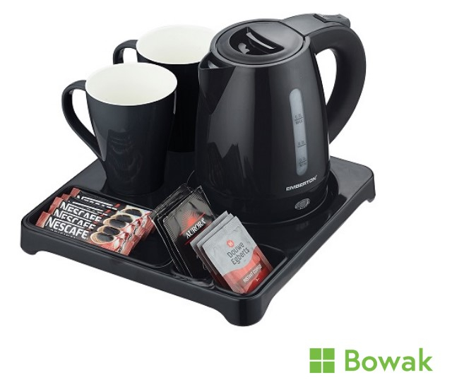 Emberton Halstead Welcome Tray Black Emberton Halstead Welcome Tray Black