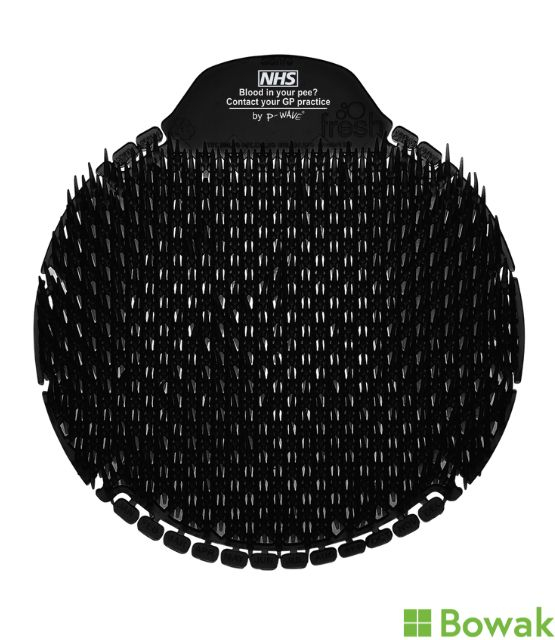 NHS Slant6 Urinal Screen Midnight Coast Black NHS Slant6 Urinal Screen Midnight Coast Black