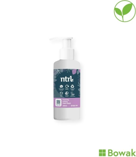 Jangro ntrl Foaming Luxury Hand Wash 500ml Pump Jangro ntrl Foaming Luxury Hand Wash 500ml Pump