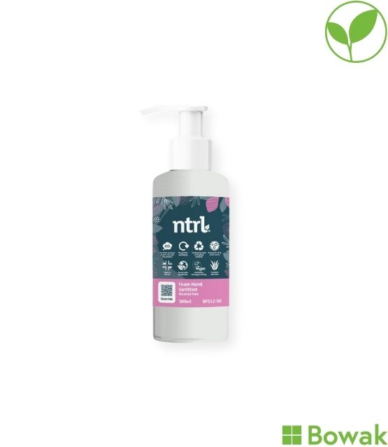 Jangro ntrl Foam Hand Sanitiser 500ml Jangro ntrl Foam Hand Sanitiser 500ml