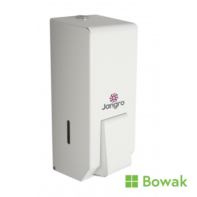 White Metal Refillable Liquid Soap Dispenser White Metal Refillable Liquid Soap Dispenser