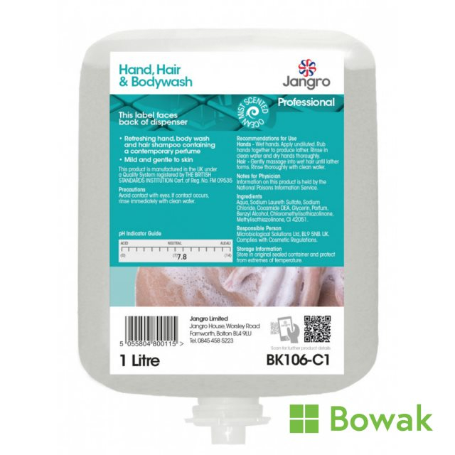 Jangro Hand Hair & Body Wash 1000 Jangro Hand Hair & Body Wash 1000