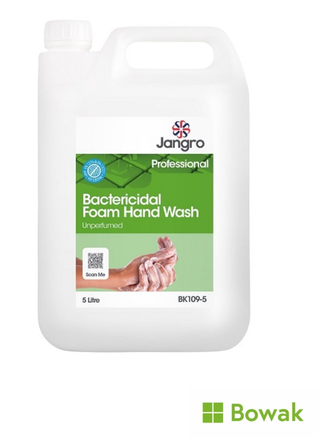 Jangro Bactericidal Foam Hand Wash 5L Jangro Bactericidal Foam Hand Wash 5L