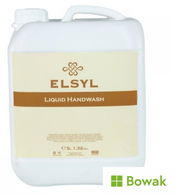 ELSYL Liquid Hand Wash 5ltr ELSYL Liquid Hand Wash 5ltr