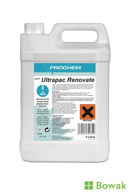 Prochem Ultrapac Renovate Prochem Ultrapac Renovate