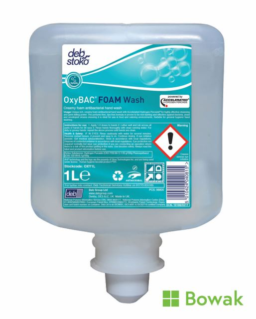 Oxybac Foam Wash - Antibacterial Oxybac Foam Wash - Antibacterial