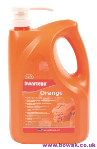 Swarfega Orange 4 Litre Pump Pack Swarfega Orange 4 Litre Pump Pack