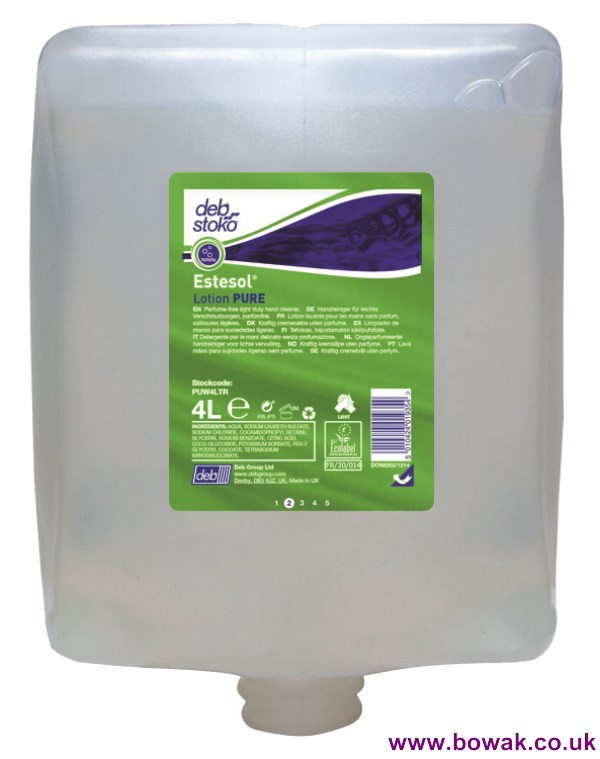 Deb Estesol Lotion Pure 4000 Unperfumed Deb Estesol Lotion Pure 4000 Unperfumed