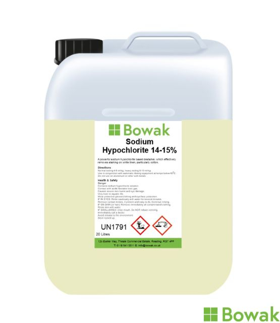 Bowak Sodium Hypochlorite Destainer Bowak Sodium Hypochlorite Destainer
