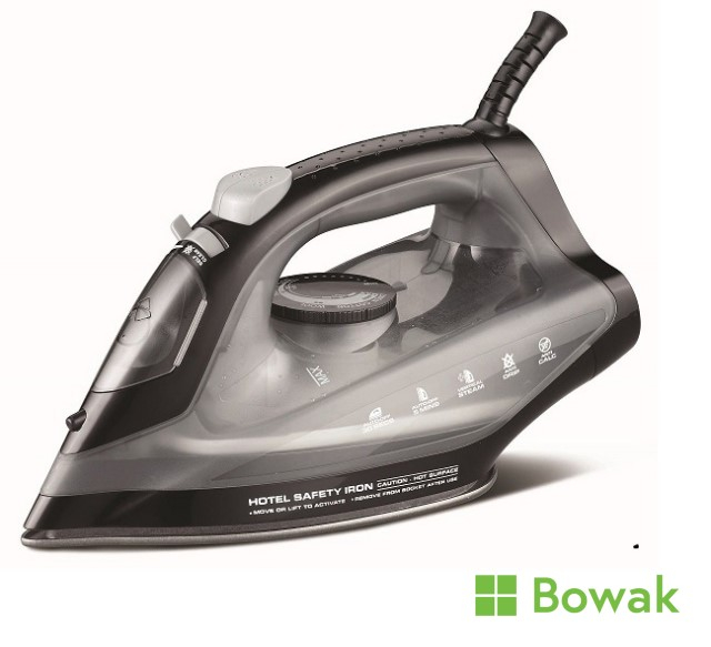 Emberton Steam Iron 1600w Black & Grey Emberton Steam Iron 1600w Black & Grey