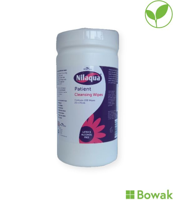Nilaqua Patient Cleansing Wet Wipes Nilaqua Patient Cleansing Wet Wipes