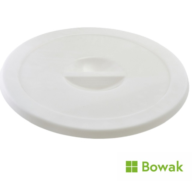Polyethylene Ingredients Bin Lid 53cm White Polyethylene Ingredients Bin Lid 53cm White