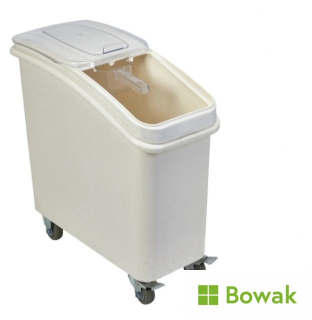 Mobile Ingredient Bin 81 litre Polypropylene Mobile Ingredient Bin 81 litre Polypropylene
