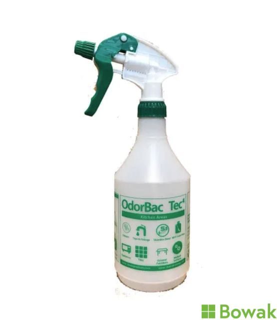 Odorbac Tec 4 Refill Bottle Green (Empty) 750ml Odorbac Tec 4 Refill Bottle Green (Empty) 750ml