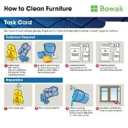 Clean furniture task card