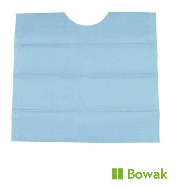 Disposable Dental Bibs Blue 41x45cm Disposable Dental Bibs Blue 41x45cm