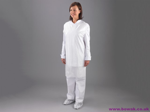 Economy Roll Disposable Apron White 69x102cm Economy Roll Disposable Apron White 69x102cm