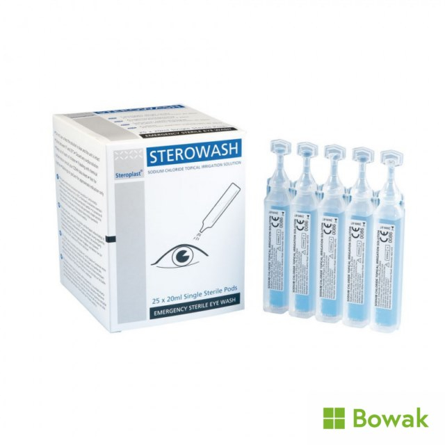 20ml First Aid Eyewash Solution Pod 20ml First Aid Eyewash Solution Pod