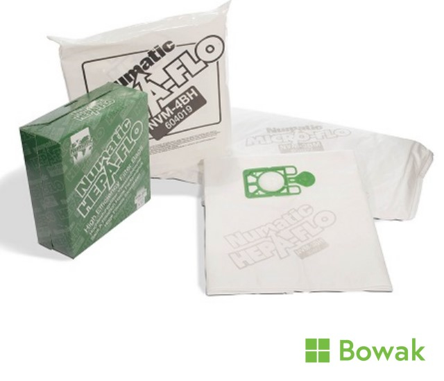 Numatic Hepa-Flo Dust Bags Model 130 Type Numatic Hepa-Flo Dust Bags Model 130 Type