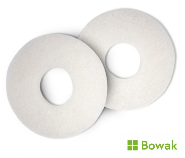 Numatic Floor Pad White 225mm for NUC244NX Numatic Floor Pad White 225mm for NUC244NX